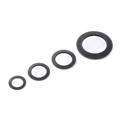 Din9250 dvipusė dantyta poveržlė